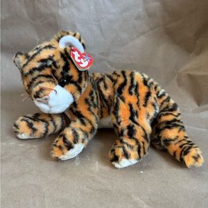 Vintage 2001 Ty Beanie Buddies 10” India the Tiger Stuffy.